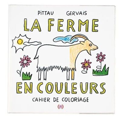 Livre Enfant - LA FERME EN COULEURS