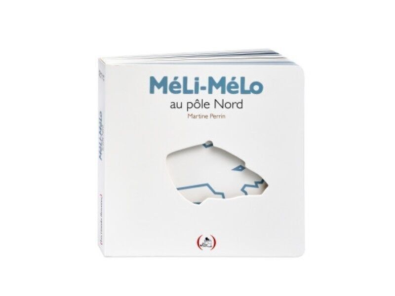 Méli-Mélo au Pôle Nord - Book with holes for little ones