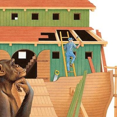Libro para niños - El arca que construyó Noé