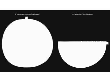 Comment poussent les pastèques - livre jeunesse en noir et blanc - magnifique travail graphic années 70 - auteur japonais 2