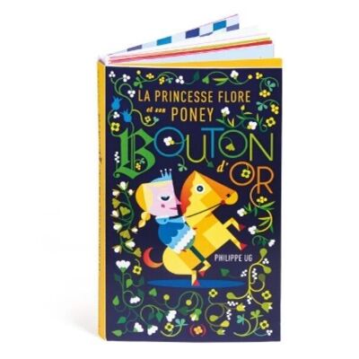 La princesse Flore et son poney Bouton d’Or - livre jeunesse pop up - une histoire de princesse !