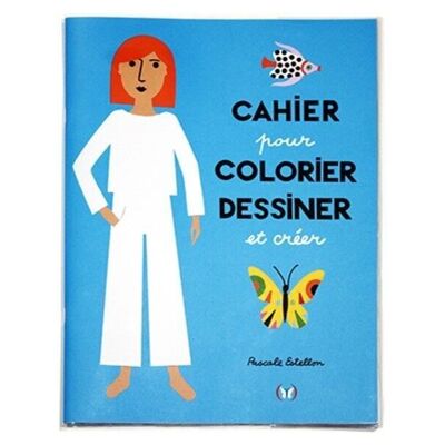 Livre Enfant - CAHIER POUR COLORIER, DESSINER ET CRÉER