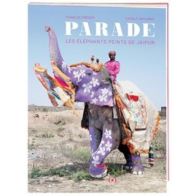 Livre Enfant - PARADE : LES ÉLÉPHANTS PEINTS DE JAIPUR