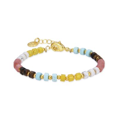 Bracelet Milku fini en or jaune 18 Kts.