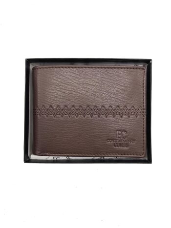 Portefeuille en cuir véritable, marque EC COVERI, art. EC23763-03 8