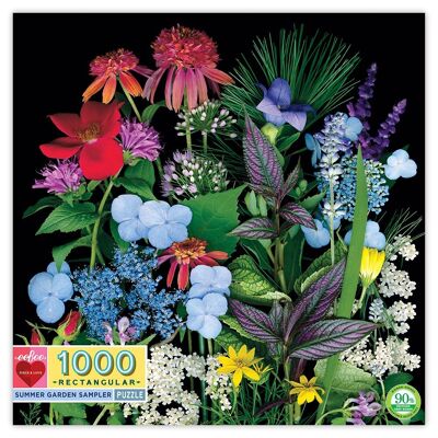eeBoo - Puzzle 1000 pcs - Summer Garden