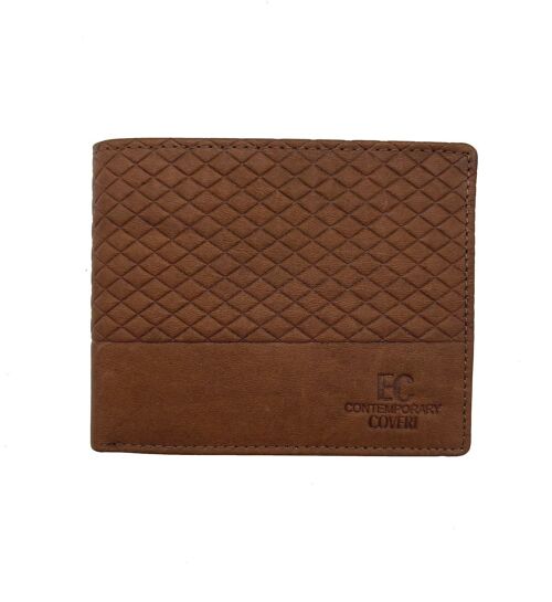 Genuine leather Wallet, Brand EC COVERI, art. EC23762-04