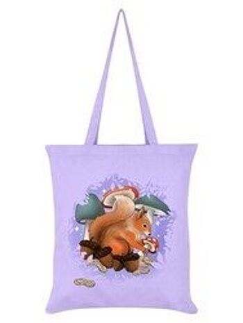Fourrager les familiers écureuil lilas Tote bag