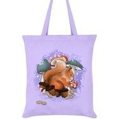 Fourrager les familiers écureuil lilas Tote bag