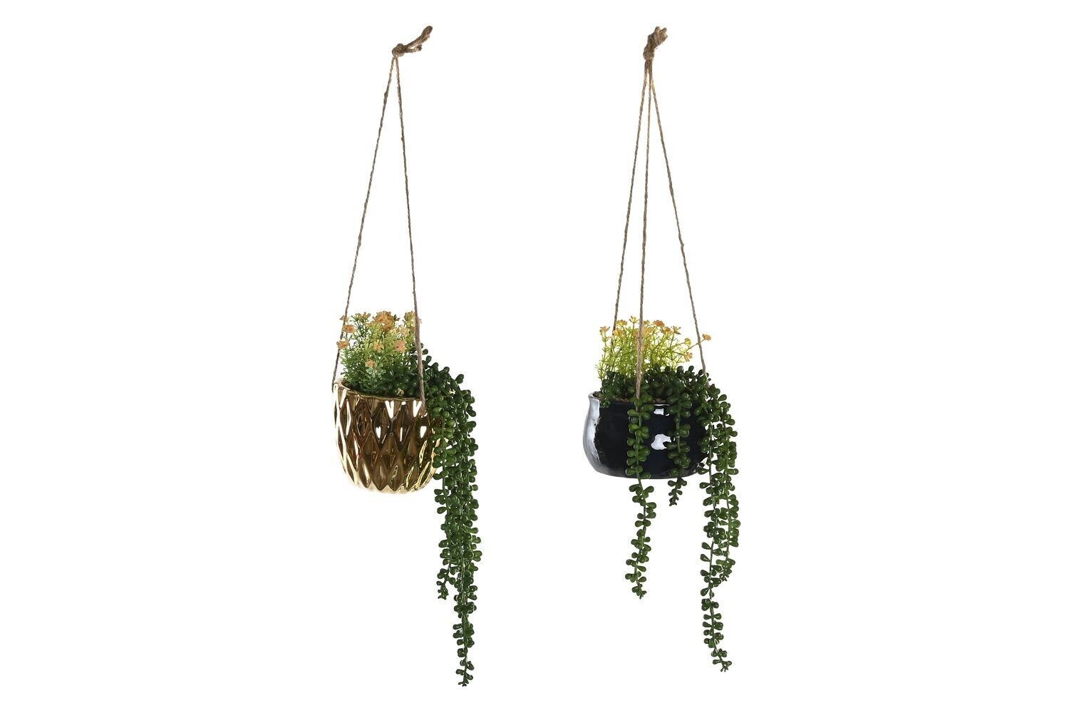 PIANTA CERAMICA PE 15X15X70 DA APPENDERE 2 ASSORTIMENTI. JA202589