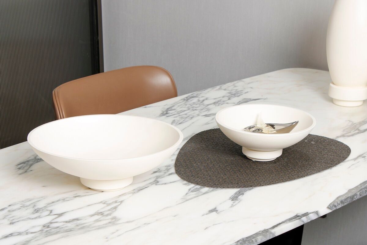 Innovativa ciotola in microcemento, design innovativo, RUD10WH