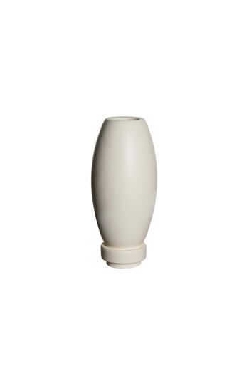 Vase en nano-ciment moderne, design innovant. RUD30WH 2