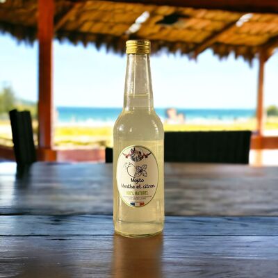 33cl - Bevanda “Mojito” (menta e limone)