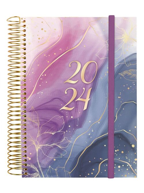 Achat Finocam - Agenda Espiral Design Collection 2024 1 Jour Page