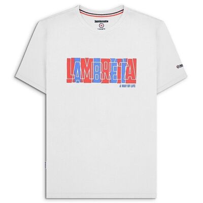 Title Text Tee Blanc AW23