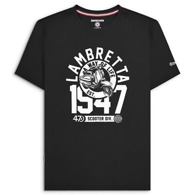 Camiseta 1947 Negra OI23