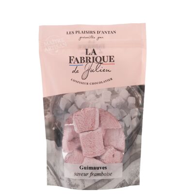 Guimauves artisanales saveur framboise - 120 g - La Fabrique de Julien