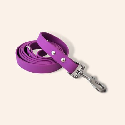 Waterproof dog leash - Dahlia color