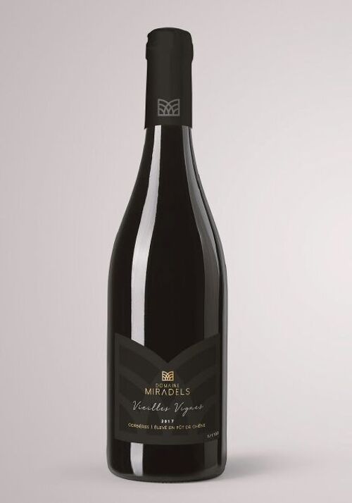Vin Rouge Cuvée spéciale Vignes centenaires AOC Corbières Syrah