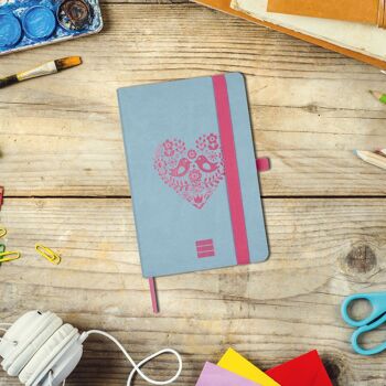 Finocam - Cahier Flexi Design Uni Love 5