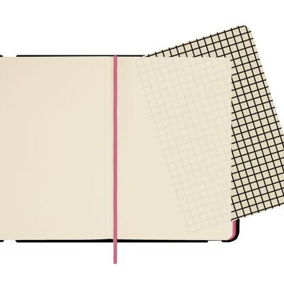 Finocam - Cahier Flexi Design Uni Flamingo