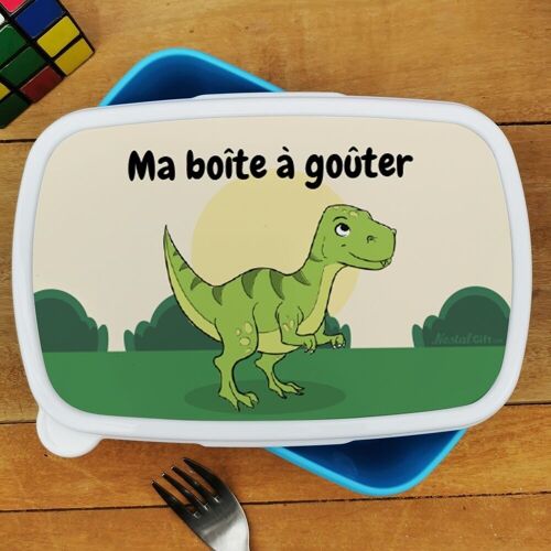 Boîte à goûter enfant - plastique  Dinosaure