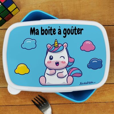 Caja de merienda infantil - Unicornio