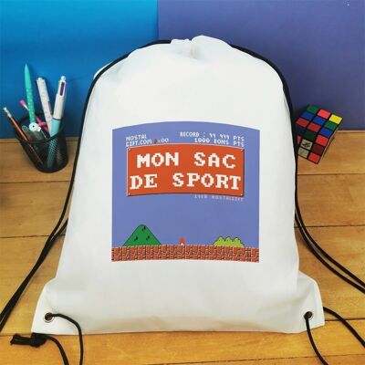 Sportrucksack: Fitnessstudio, Schwimmbad... - Retrogaming