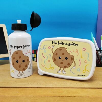 Snack box & children's bottle Cookie