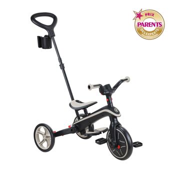 Tricycle EXPLORER 4-en-1 Évolutif & Pliable - Taupe 2