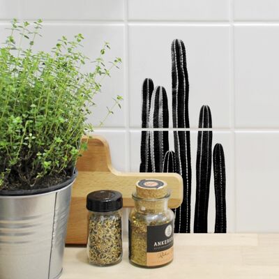 Cactus 01 - sticker for tiles