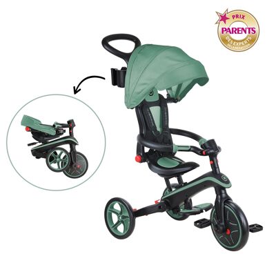 EXPLORER 4-in-1 Scalable & Foldable Tricycle - Olive