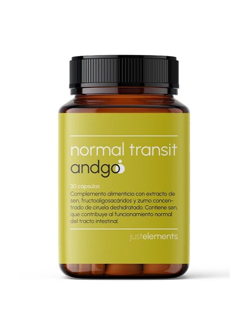 Just Elements AndGo Normal Transit 30 capsulas - Laxante Natural