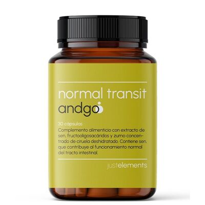 Just Elements AndGo Normal Transit 30 Kapseln – Natürliches Abführmittel