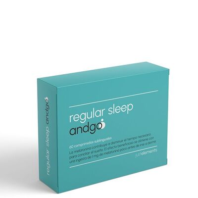 Just Elements AndGo Melatonina per il sonno ad alta concentrazione 1,95 mg