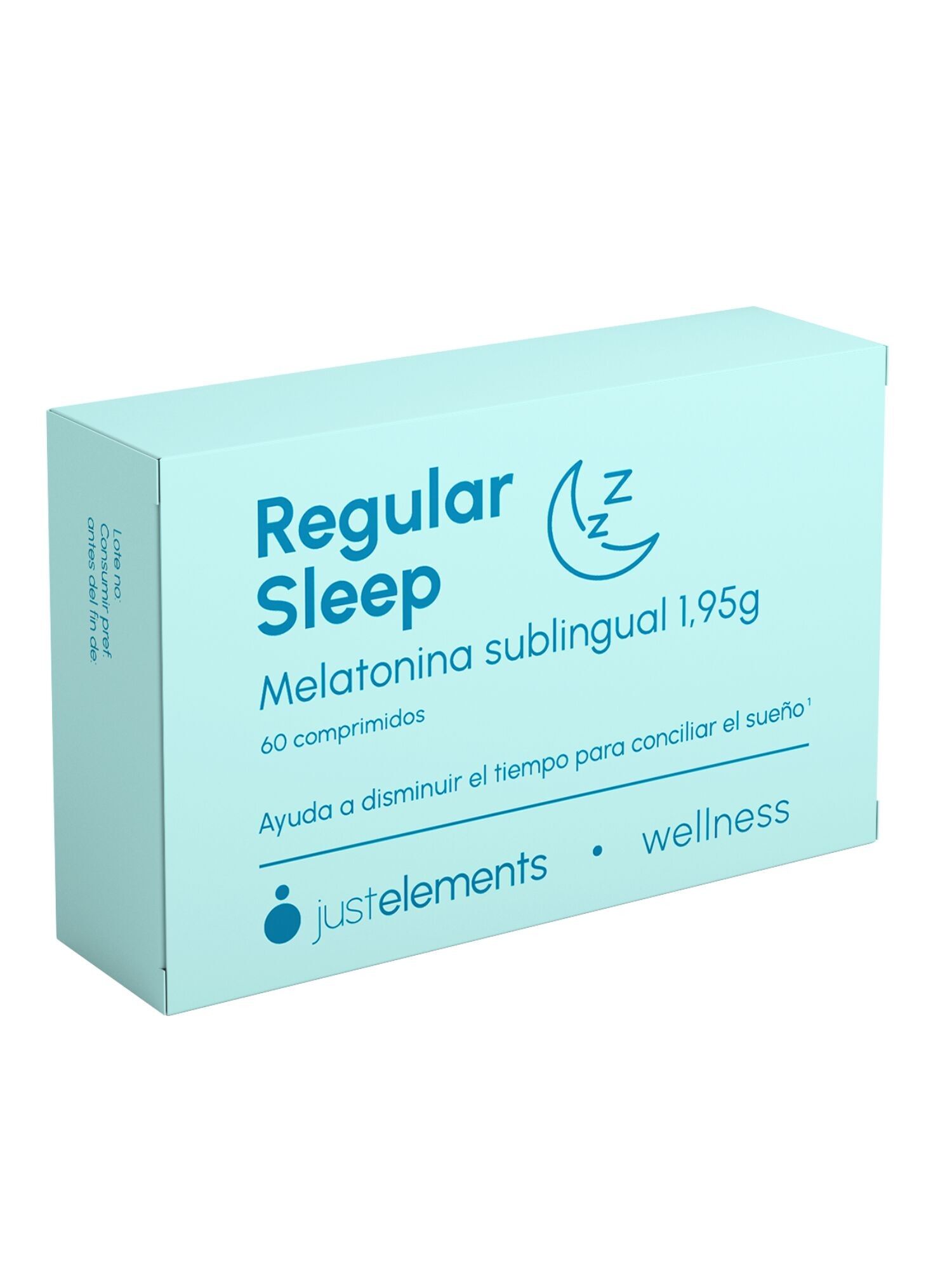 Just Elements AndGo Melatonina per il sonno ad alta concentrazione 1,95 mg