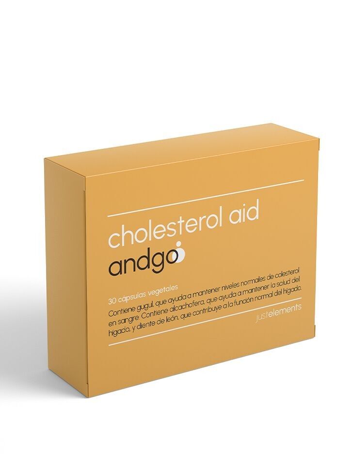 Just Elements AndGo 30 capsulas vegetales - Pastillas para el Colesterol