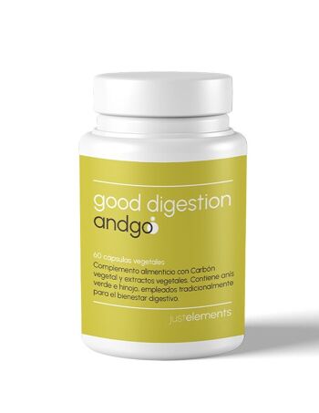 Just Elements AndGo Bonne Digestion 60 gélules végétales - Supplément Bonne Digestion 1