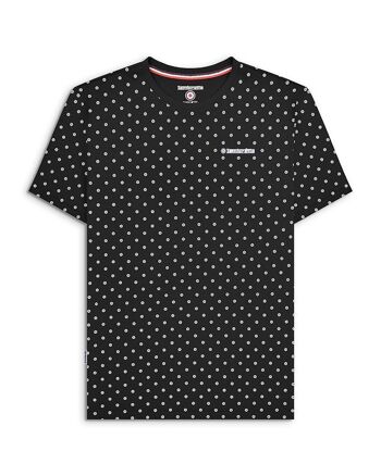 T-shirt Target AOP Noir/Blanc AW23 1