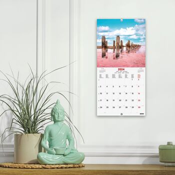 Buy wholesale Finocam - Desktop Images Calendar 2024 January 2024 -  December 2024 (12 months) Parks International