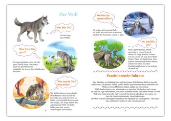 Livre de connaissances "WiBuKi" pour enfants : Les habitants de la forêt - plein de choses sur les animaux qui vivent dans nos forêts - livre à lire à voix haute aux enfants à partir de 3 ans 5