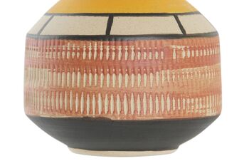 VASE CERAMIQUE 13,4X13,4X15,6 TERRACOTTA JR203577 2