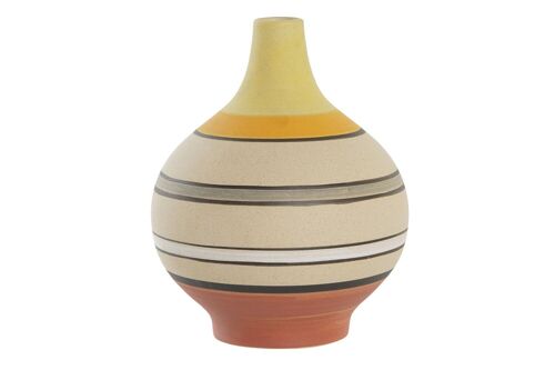 Jarron Ceramica 15X15X19 Mostaza JR203578