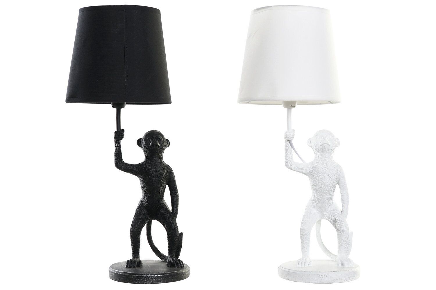 Resin table lamp 20x20x45 mono 2 ast. LA182735