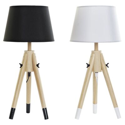 Wood Metal Table Lamp 24X24X52 2 Assortment. LA183716