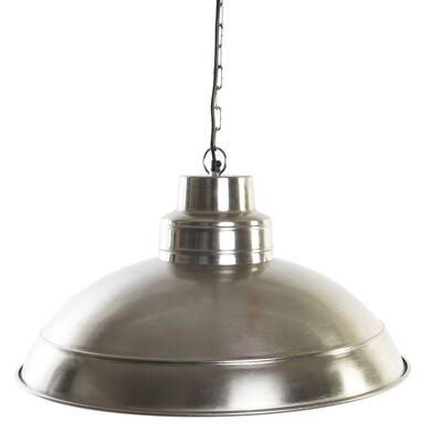 IRON CEILING LAMP 54X54X30 NICKEL PLATED SILVER LA199970