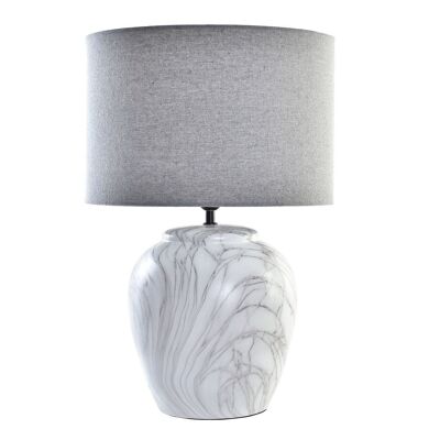 Lampe de table en polyester céramique 38x38x58 LA188207