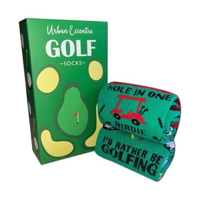 Ensemble-cadeau de chaussettes de golf unisexes