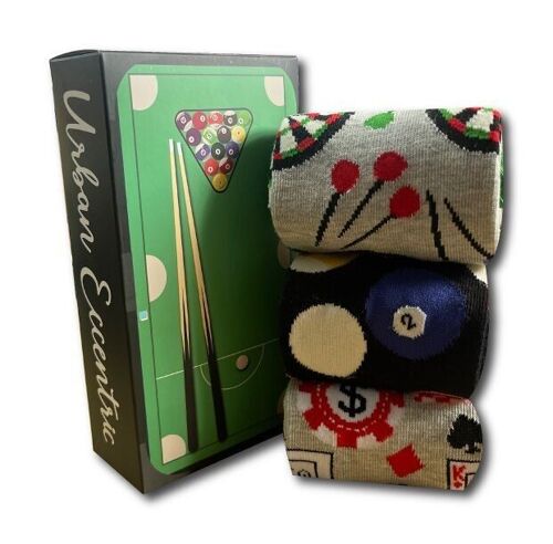 Unisex Games Night Socks Gift Set