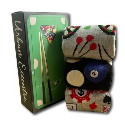 Set de regalo de calcetines de noche de juegos unisex